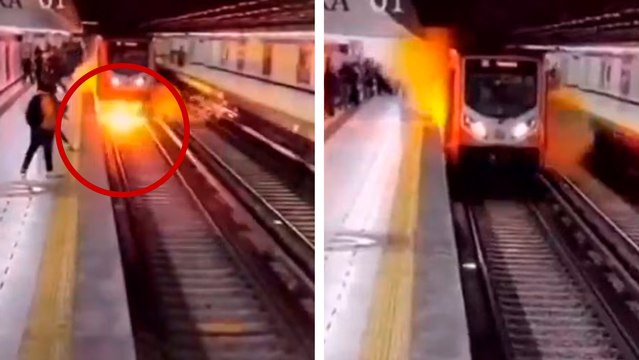 Metro CDMX: Corto circuito provoca explosión en la estación Sevilla de la Línea 1