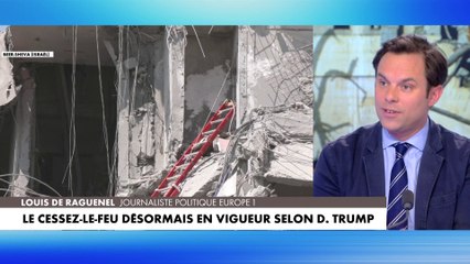 Louis de Raguenel : «Donald Trump a des impératifs électoraux.»