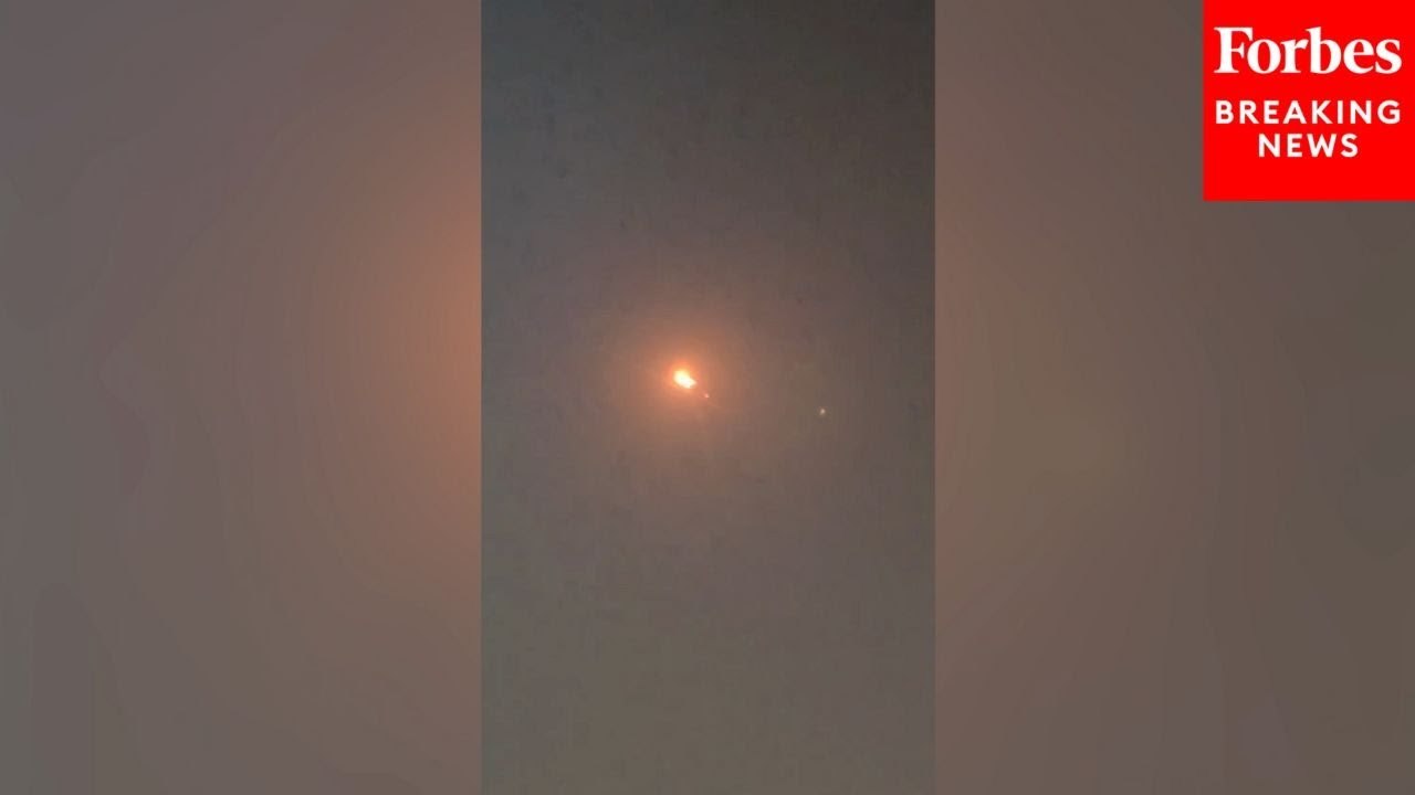 New Video Shows Missiles Over Qatar As Iran Launches Attack On US Military Base