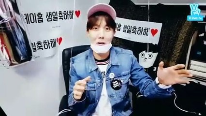 (VOSTFR) 18.02.2016 | J-Hope | BTS 호비랑 놀자 ♡
