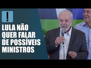 "É loucura imaginar que você pode indicar time antes", diz Lula, sobre ministros