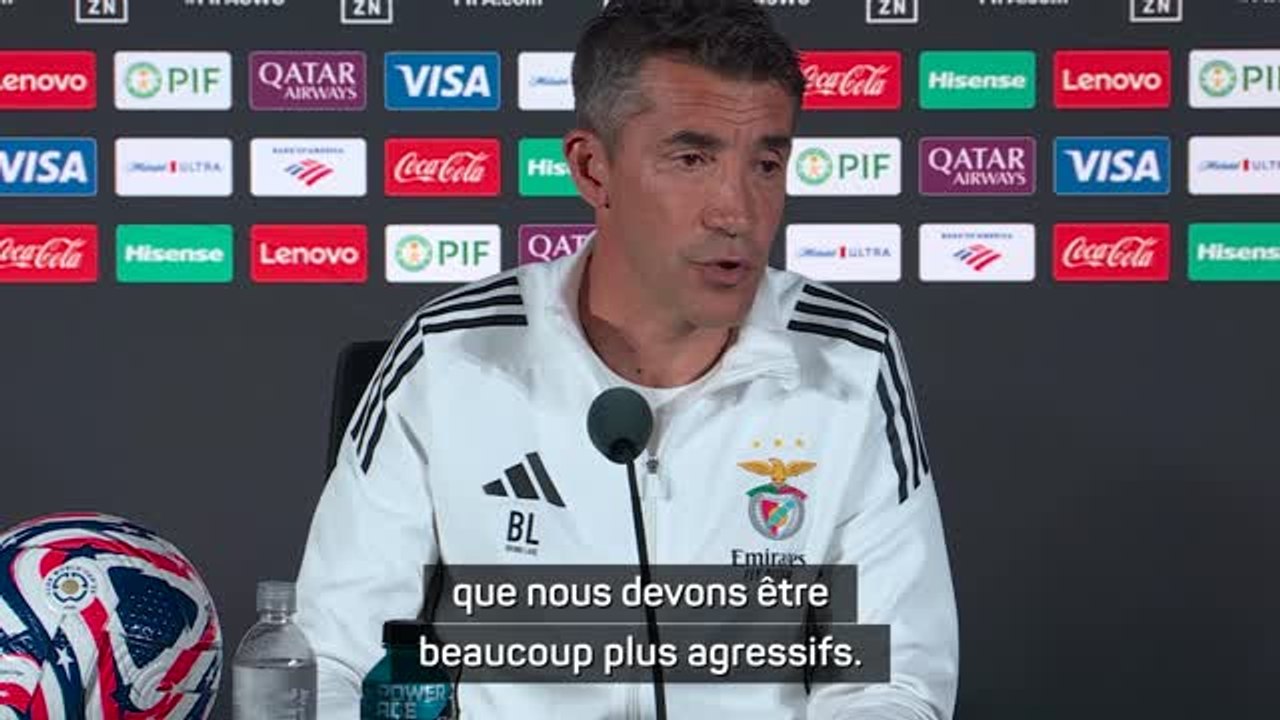 Benfica - Lage demande à ses joueurs d'être "plus agressifs" face au Bayern
