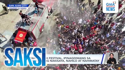 Wattah Wattah Festival, ipinagdiwang sa San Juan; ilang nakisaya, nahilo at nahimatay | Saksi