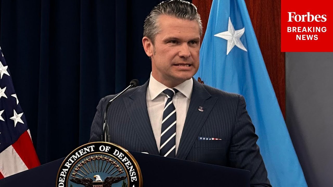 Secretary Pete Hegseth Asked Point Blank: 'Are You Prepared For A Protracted War' Following US Strike On Iran?