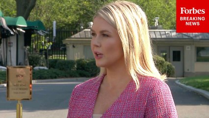 Karoline Leavitt Asked Point Blank About Trump's 'Regime Change' Suggestion For Iran