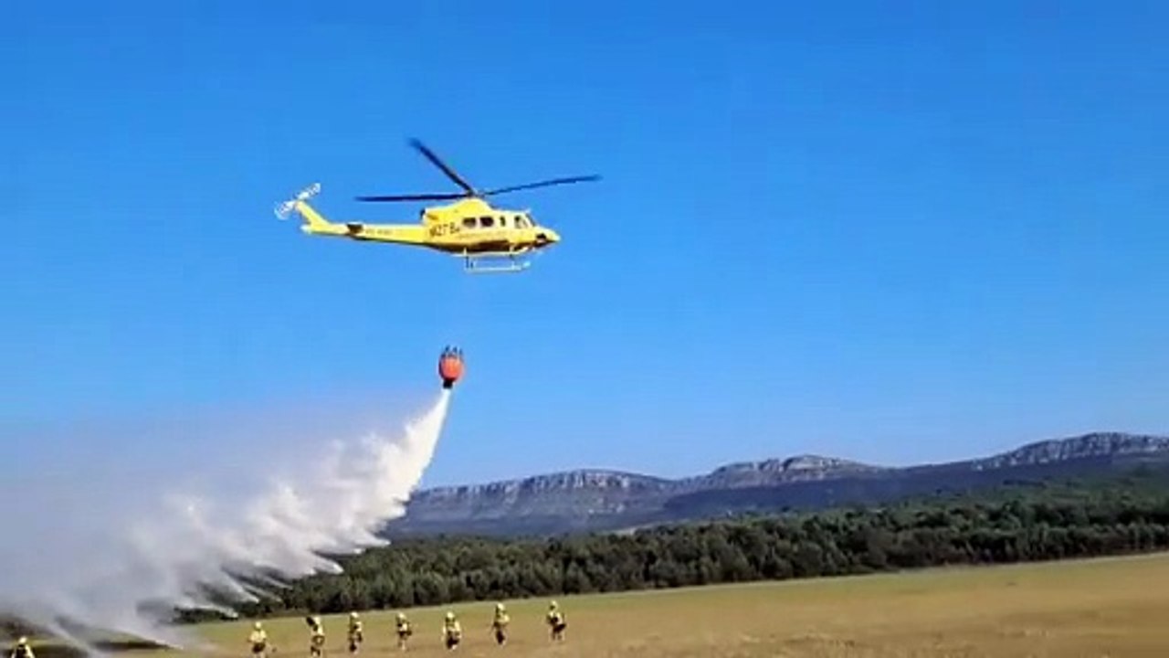 La BRIF de Lubia se activa al completo para luchar contra los incendios forestales