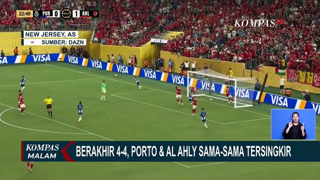FC Porto vs Al Ahly Berakhir Imbang 44, Keduanya Gagal Lolos ke 16 Besar