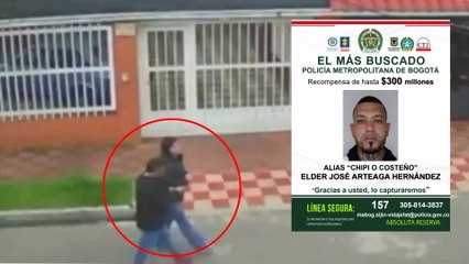 Anuncian recompensa de 300 millones de pesos por información de alias El Costeño