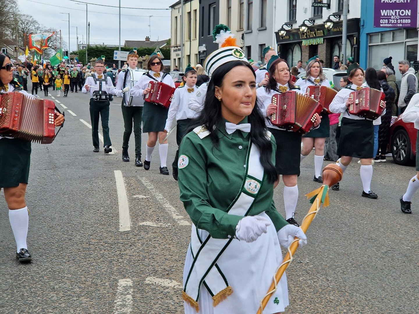 St Patrick's Day parade in Magherafelt 2025