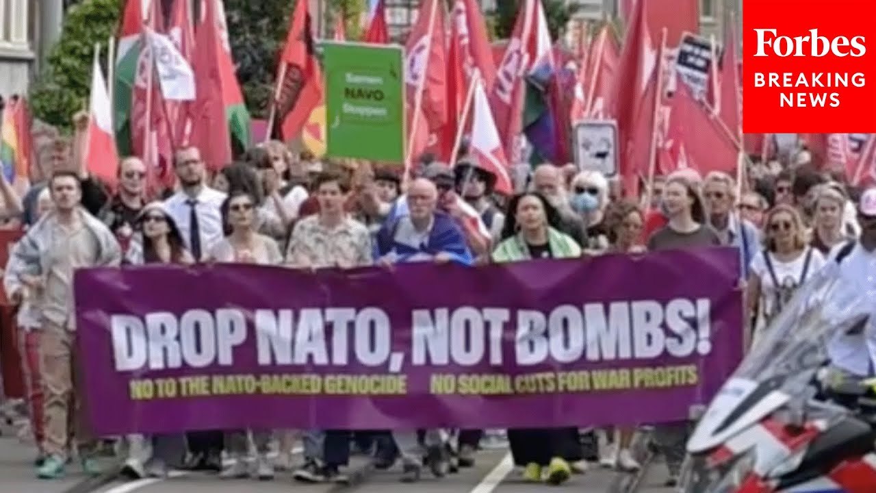 Thousands Rally In The Hague, Netherlands, To Protest 2025 NATO Summit