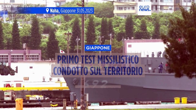 Giappone, primo test missilistico sul suolo nazionale: lanciati missili Type-88 a Hokkaido
