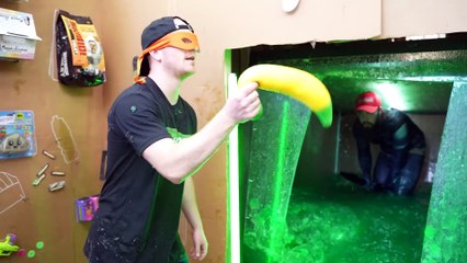 Escaping 100 Layers of SLIME vs STEEL! 💥 (Impossible Challenge)