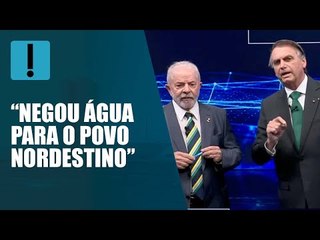 "Negou água para nordestinos", diz Bolsonaro, sobre Lula ao falar da transposição do São Francisco