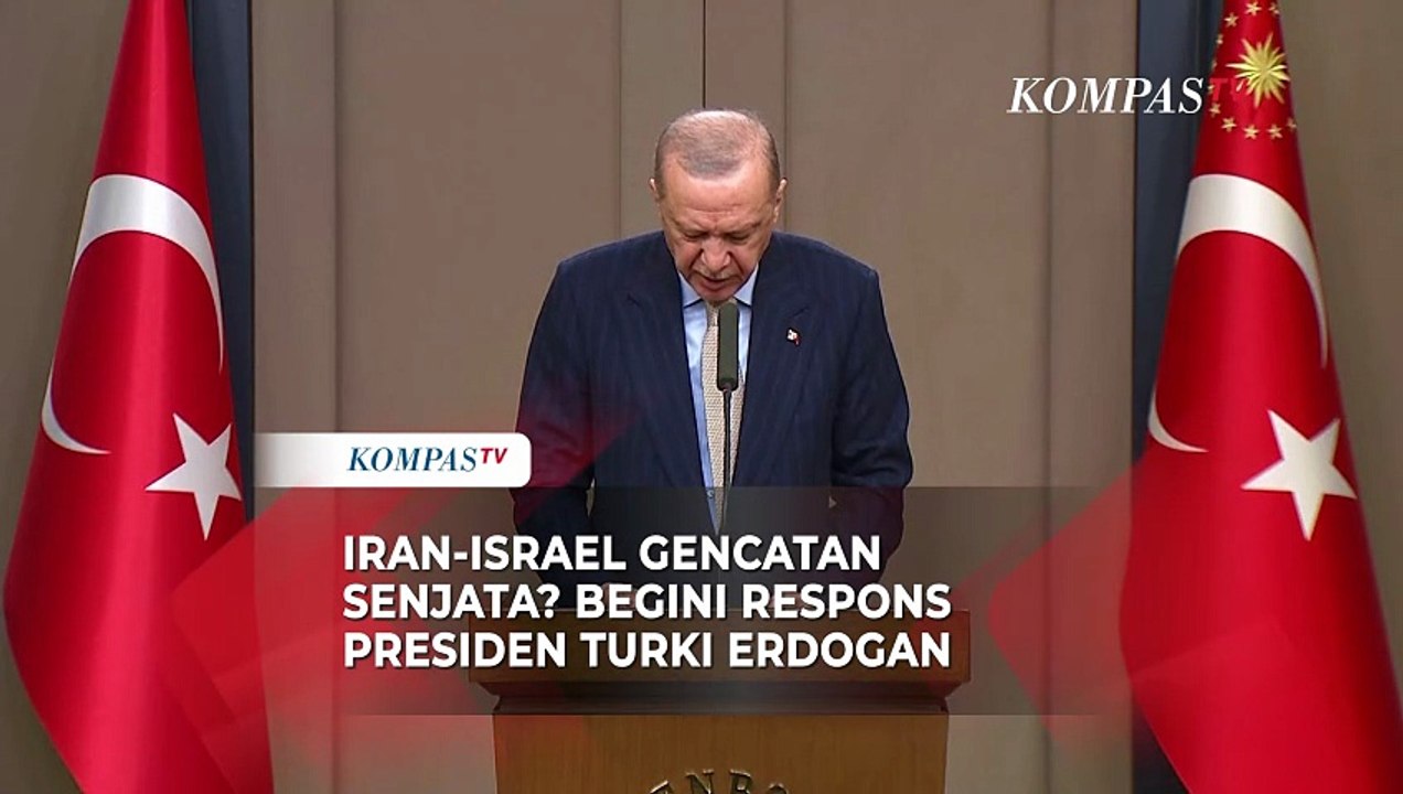 Iran-Israel Gencatan Senjata? Begini Respons Presiden Turki Erdogan