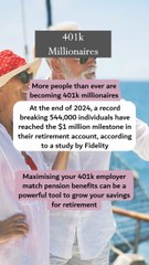 New Record Number Of 401(k) Millionaires