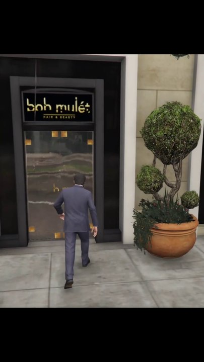 Michael Stops Robbery _ #gta  #gtav #gtaonline #gaming #grandtheftauto #funny #gtarp 1080p
