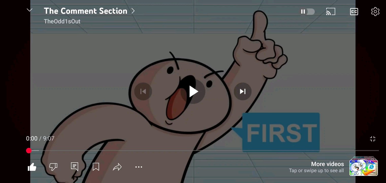 the comment section