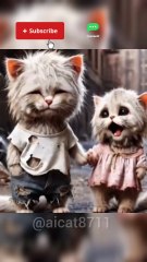 Poor Cats in trouble😿😿😿Siblings Love🙀🙀🙀