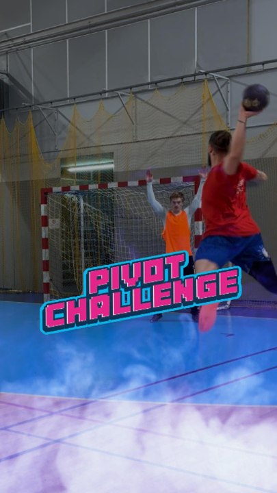 Pivot challenge ! 🤾🏻‍♂️🥅 #Handball #Hand #Challenge #HandballPlayer #sport