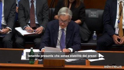 Powell (Fed): "Per aggiustamenti sui tassi possiamo aspettare"