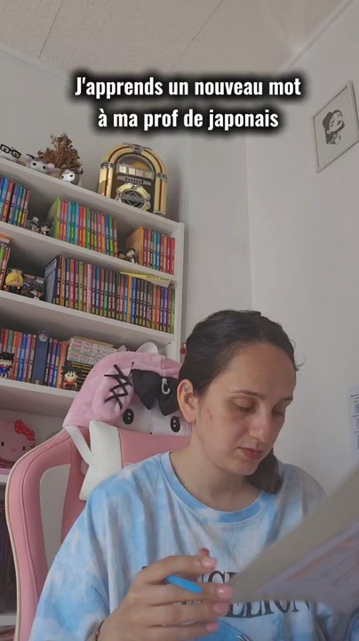 Ma prof qui parle en francais = trop mignon !