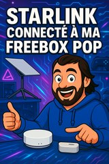 La Freebox Pop en point d'acces starlink 😱