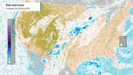 Rainfall Outlook: U.S. Forecast Loop Through Thursday