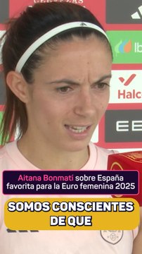 Aitana Bonmatí: Somos conscientes de que los rivales nos respetan