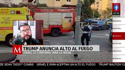 "Lo veo complicado": experto opina sobre posible alto al fuego entre Irán e Israel