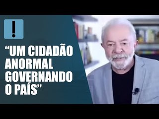 Lula culpa Bolsonaro por eleição “anormal”: “Criou um ódio que não existia”