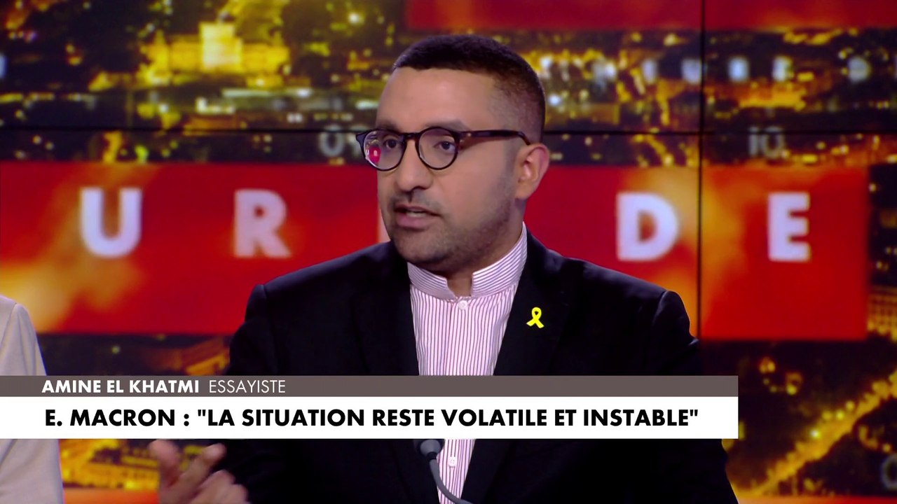 Amine El Khatmi : «Emmanuel Macron est là comme un commentateur qui bavarde».