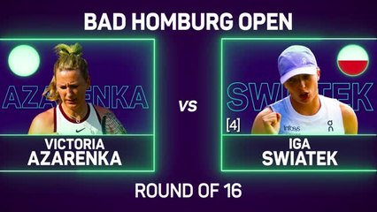 Swiatek starts grass-court season with win over Azarenka