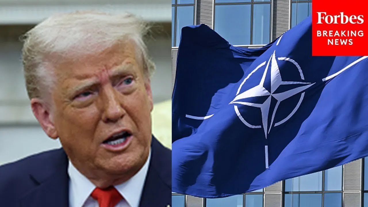 Trump Says U.S. Shouldn't Have To Pay 5% Of GDP On Defense Spending When Asked About NATO