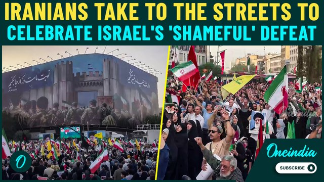 Iran CELEBRATES Israel’s HUMILIATING Loss in War; Nationwide Rallies To Celebrate Win Over Israel