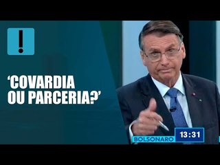 "Você não teve coragem de transferir o Marcola", diz Jair Bolsonaro a Lula em debate na Globo