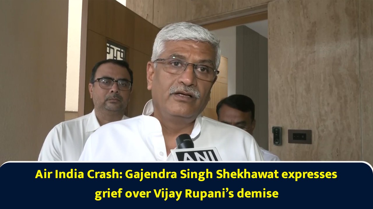 Air India Crash: Gajendra Singh Shekhawat expresses grief over Vijay Rupani’s demise