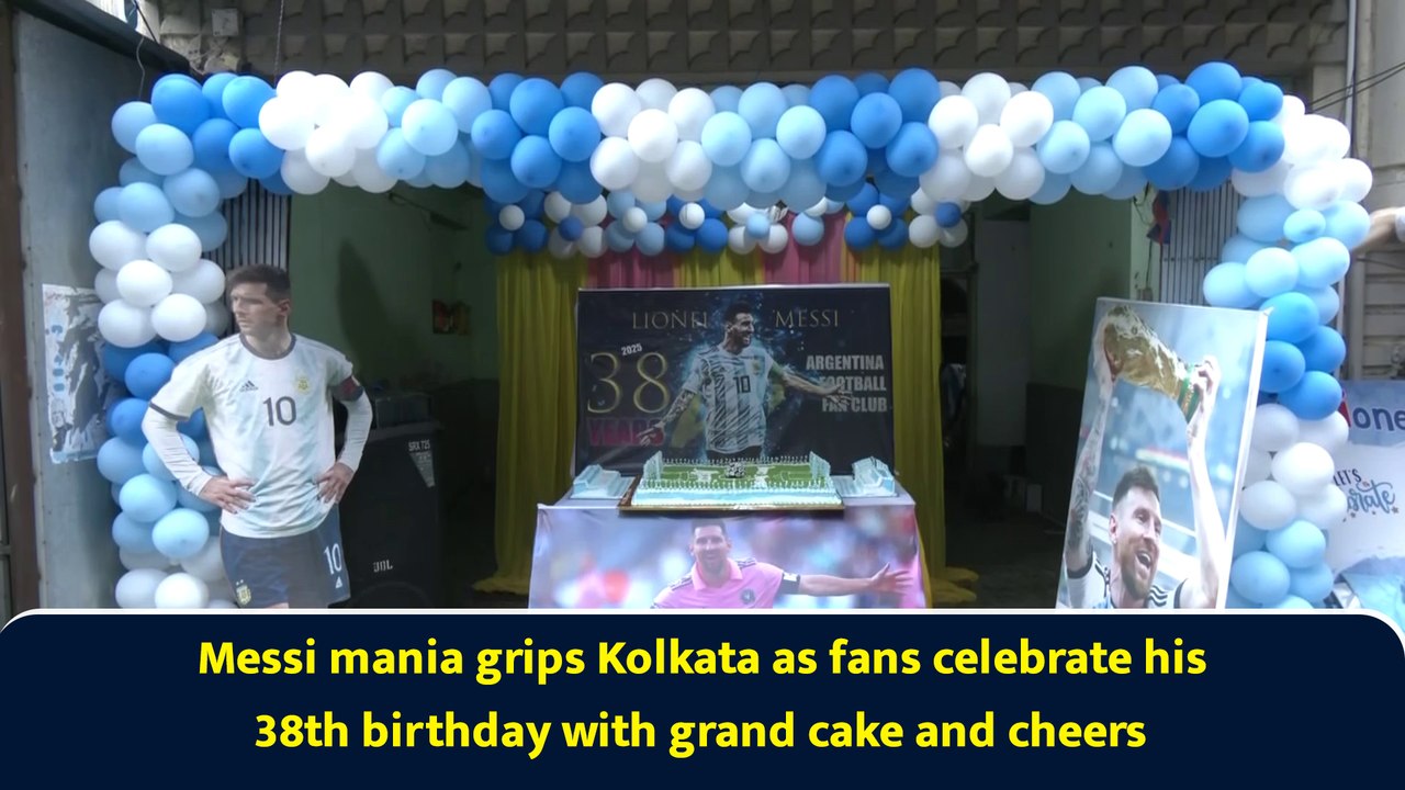 Messi mania grips Kolkata as fans celebrate his...