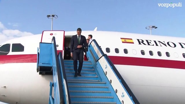 Sánchez aterriza en Países Bajos para participar en la cumbre de la OTAN