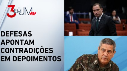 Acareação entre Braga Netto e Mauro Cid dura duas horas e réus trocam acusações