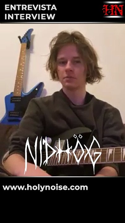 #BlackMetal #Norway Adrian Nordli (Guitar & Vox) talks about NIDHÖG's music #Fjord #EP #2022