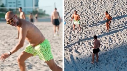 ¡Guardiola no pierde el toque! Así se lo pasó el técnico del City con sus jugadores en la playa