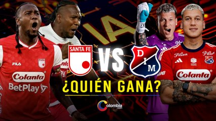 Santa Fe vs DIM: Inteligencia Artificial ya predijo al ganador de la Final BetPlay 2025-I