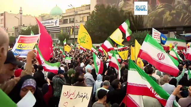 احتفالات النصر .. تظاهرات في طهران عقب وقف إطلاق النار بين إيران وإسرائيل