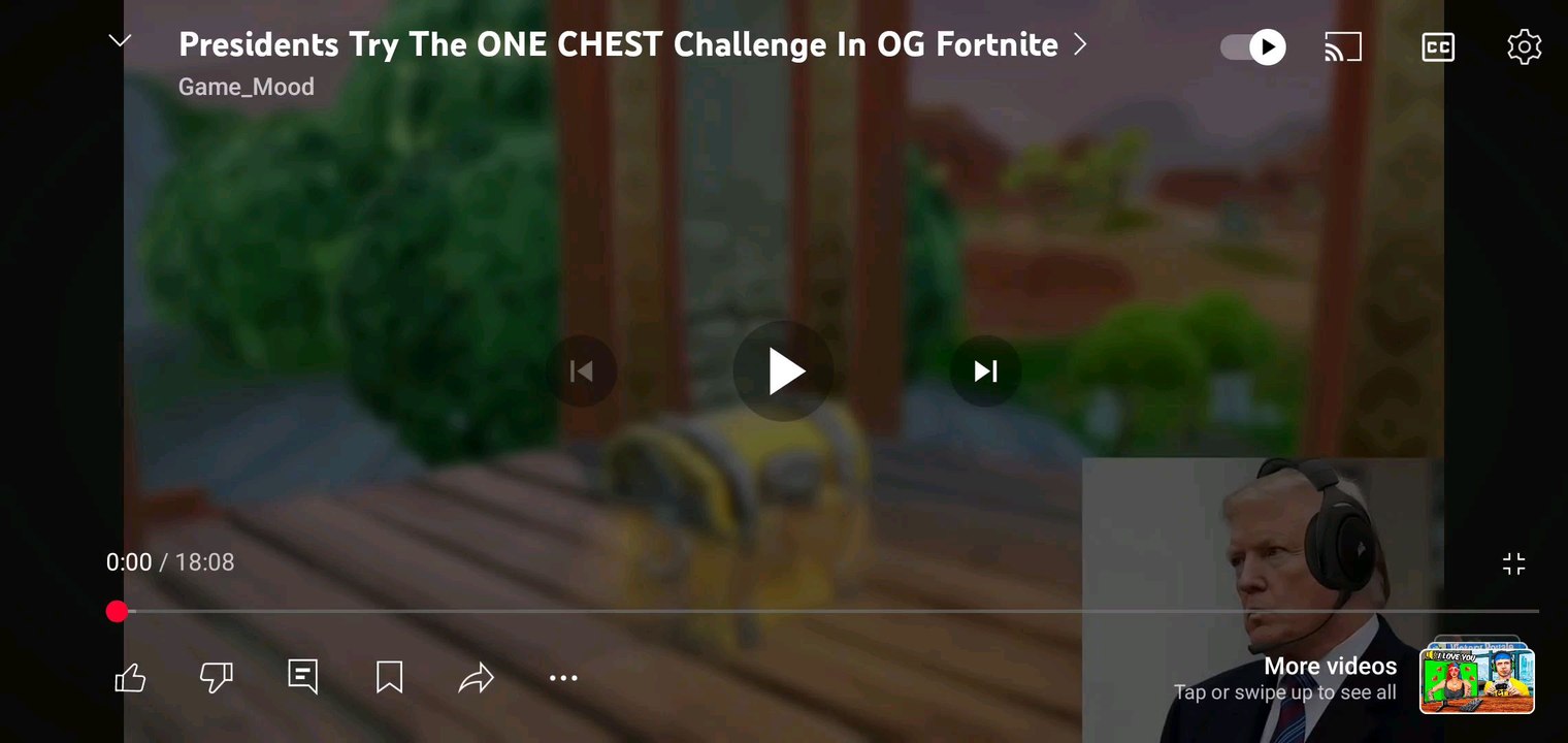 presidents try the one chest challenge