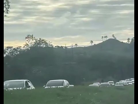 São João: motoristas enfrentam engarrafamento nas BR’s 101 e 324