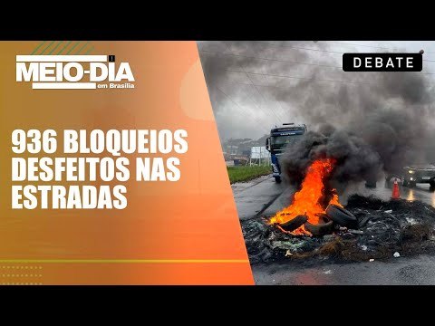 As rodovias estão livres, informa a Polícia Rodoviária Federal | Meio-Dia em Brasília