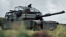 Oekraïense Abrams-tank vernietigd door Lancet-drone in de regio Soemy