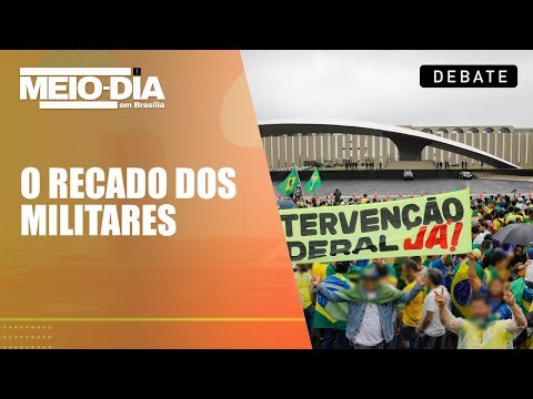 Forças Armadas: em defesa do povo , mas contra excessos | Meio-Dia em Brasília