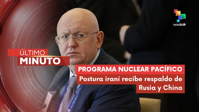 Representante de Rusia asegura que Irán cumple normas nucleares