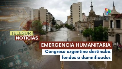 Gobierno argentino veta ley de ayuda para Bahía Blanca